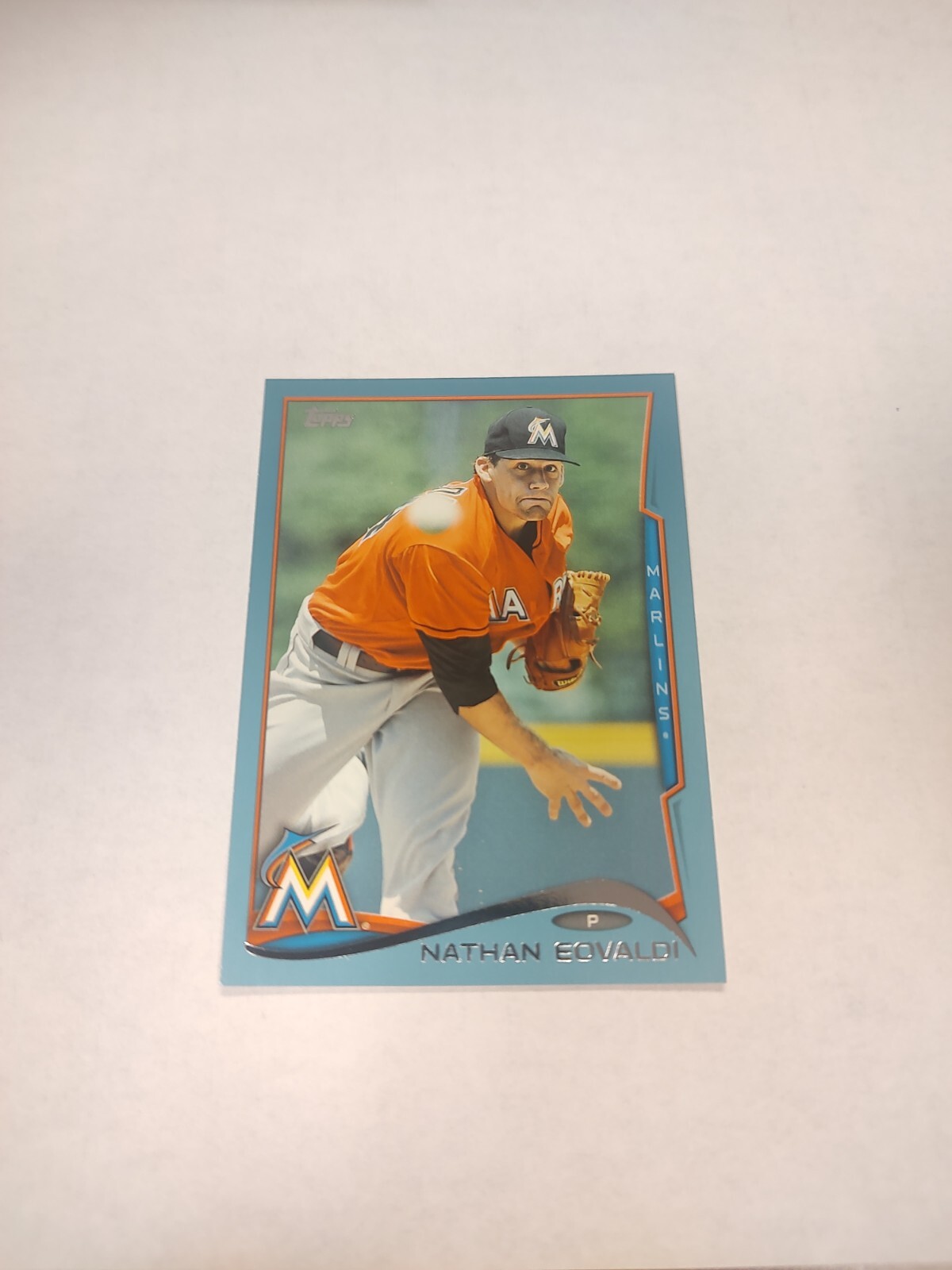 2014 Topps Wal-Mart Blue Nathan Eovaldi #570 (PWE)