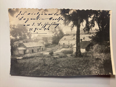 1916 Foto AK Lazarett Nordfrankreich Somme Schlacht b Morval Pas de Calais