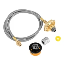Camping Stove Adapter Hose Propane Gas Outdoor Gas Extension Hose Fitting Set