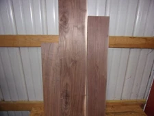 3 PC WALNUT LUMBER WOOD KILN DRIED BOARDS LOT 1603V  3/4" THICK