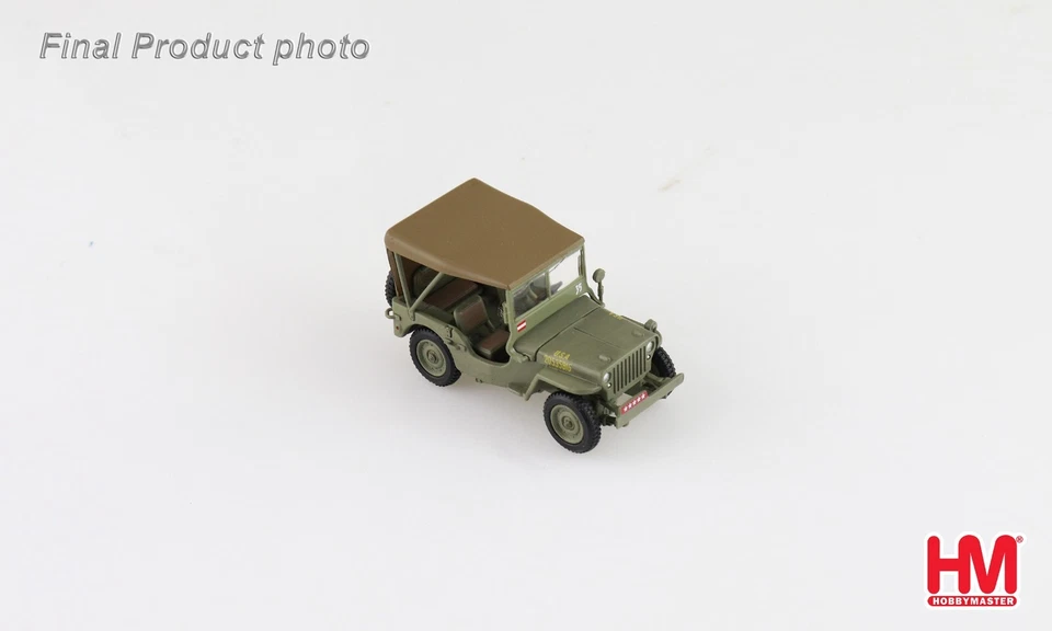 Hobby Master 1/72 HG4216 Willys Jeep US Army, Gen. Douglas MacArthur, Leyte - Immagine 4 di 4