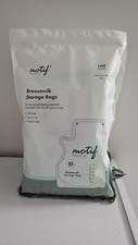 4 Packs Motif Medical Breast Milk Storage Bags 8 oz