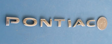 Pontiac Letters Script Emblem Chrome Oem Rear Badge 04-10 G6 Gt G8 G5 Solstice