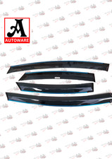 Toyota Prius 1.8 (2009-15) Front & Rear Wind & Rain Deflectors 4 pcs (CHROME)
