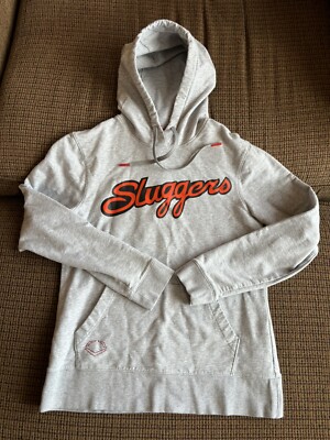 Evoshield Mens Sluggers Club Baseball Oregon Sweatshirt Heather Gray Sm - EUC!