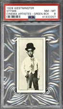 1928 WESTMINSTER LITTLE RASCALS “STYMIE” PSA 8 (RARE 1/1 EMBLEM) **GREEN BACK**
