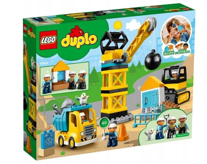 Lego Duplo 10932 Wrecking Ball Demolition NEW FREE SHIPPING eBay