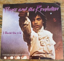 Prince I Would Die 4 You 45rpm With Picture S...