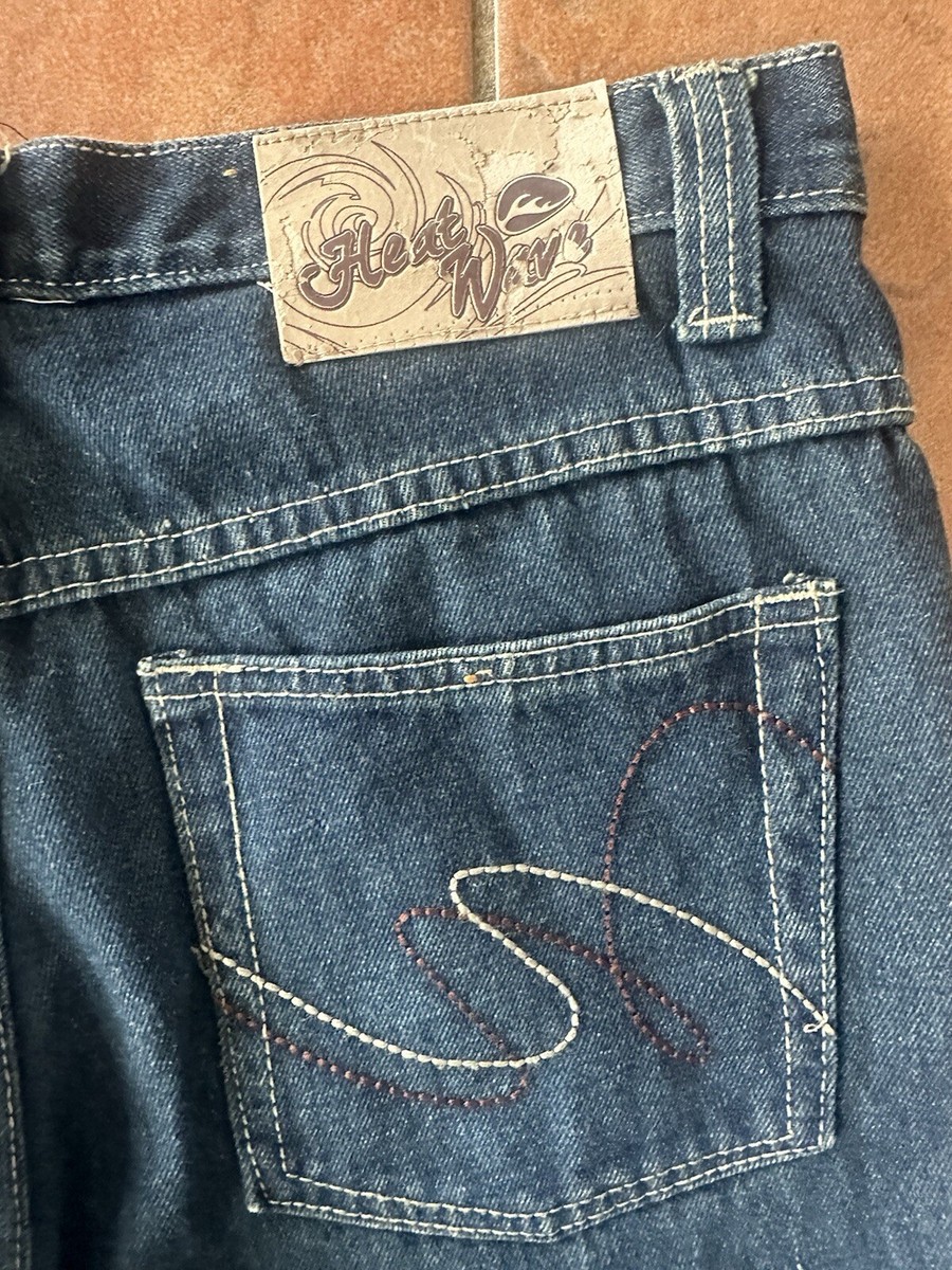 USA古着 HEAT WAVE デニムパンツ buggy ワイド 38 y2k USA古着 HEAT WAVE デニムパンツ buggy ワイド 38 y2k