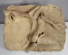 Mary Frank Untitled (Relief) Ceramic Wall Sculpture, 1976 Zabriskie Gallery