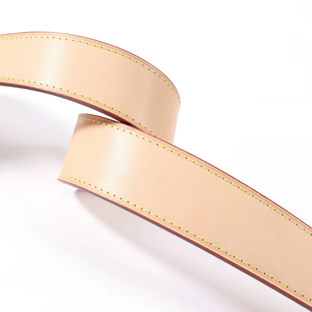 Handmade by ValueBeltsPlus VBP Vachetta Leather Strap Extenders Extensions - Choice of 3 Lengths Chocolate / Gold Tone / 10 inch