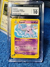 CGC 10 Espeon 11/147 Aquapolis 2003 Pokemon Card on eBay