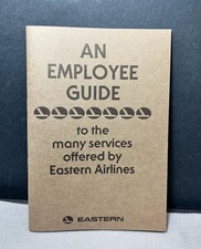 1980 Eastern Airlines Employee Guide to Services Offered