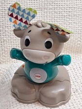 Fisher Price Linkimals Musical Moose Interactive Education Toy Works w/batteries