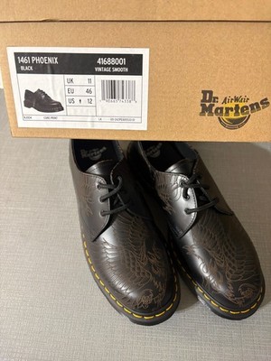 Dr. Martens 1461 PHOENIX 🐦‍🔥 Smooth Leather shoes ~ Dressy Look
