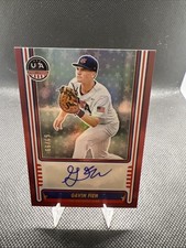 2025 Panini Stars and Stripes - 18u National Team Signatures Gavin Fien #NTS-GF