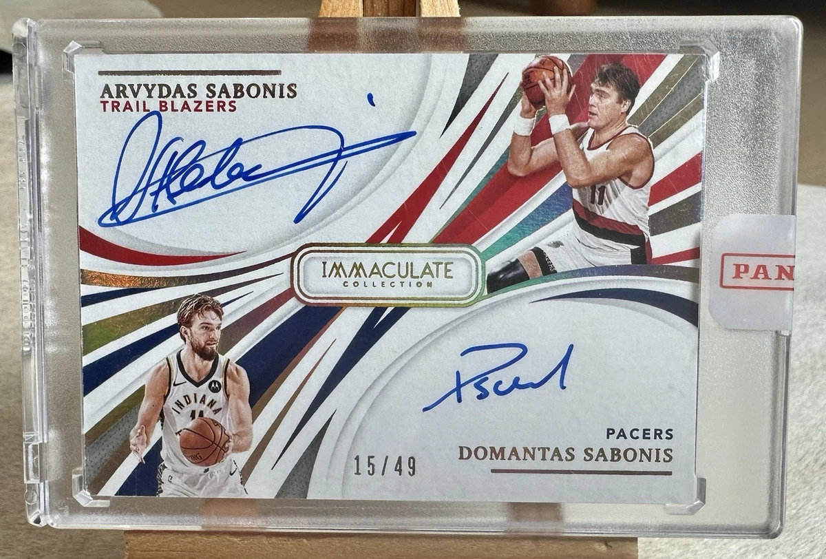 25+ Panini Arvydas Sabonis Basketball Sports Trading Card Singles