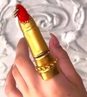 Schiaparelli Articulated Ring Pierced Red Nail — photo 6