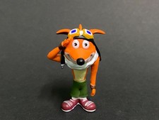 Figura Juguete Colección Universal Crash (H1.7") Crash Bandicoot Mascota Namco.