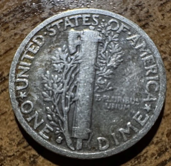 1931-S Mercury Dime Nice Old Dime 90% Silver - Image 2 of 2