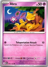 Abra 054/132 Common Mega Evolution Pokemon NM