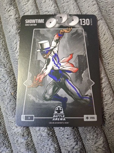 Bo Jackson Battle Arena Showtime #3 First Edition Steel Card 2024 Paper