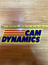 Vtg 80s Cam Dynamics Camshaft Drag Racing Engine Contingency 10 And 6 Decals