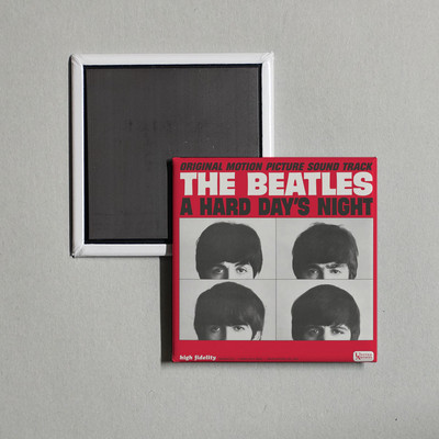 The Beatles - A Hard Day's Night Album Cover Locker Fridge Magnet