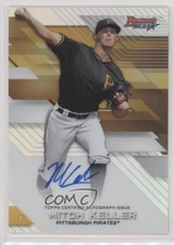 2017 Bowman's Best Best of 2017 Auto Refractor Mitch Keller #B17-MK Auto 8b5