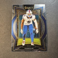 2024 Panini Select - Kaiir Elam #8 Concourse Buffalo Bills