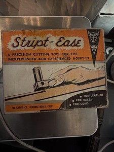 STRIPT EASE The CARVIR Co. Ideal For Cutting Leather-Balsa Wood Hermosa Beach CA