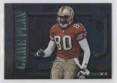 2000 Leaf Rookies & Stars Game Plan 1692/2000 Jerry Rice #GP-23 HOF 0d0u