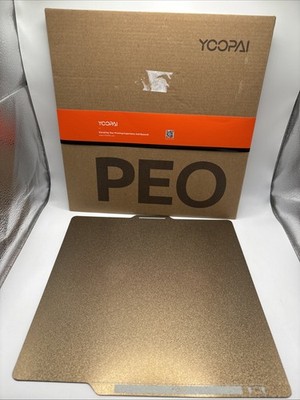 YOOPAI PEI Build Plate 257x257mm Double Sided Textured 3D Printer Bed
