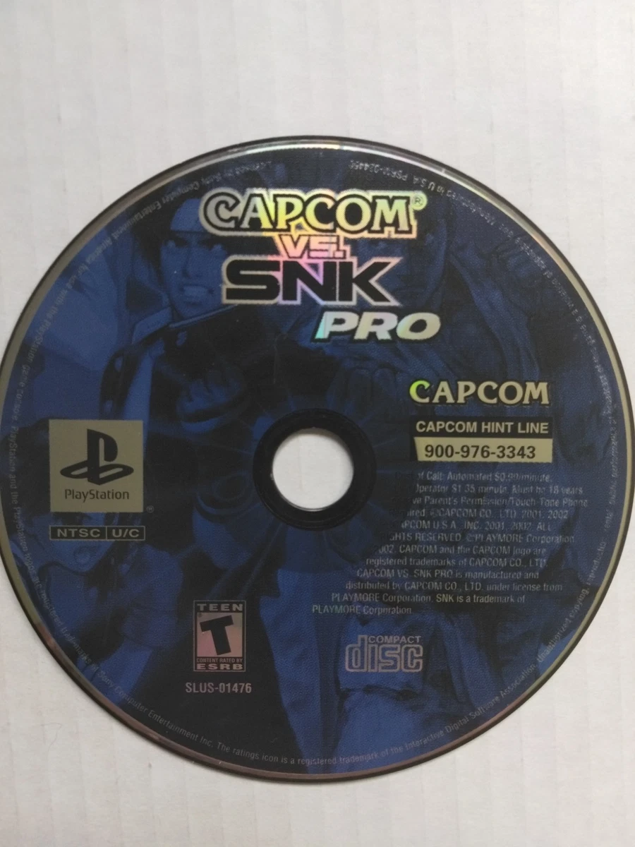 Sony PlayStation 1 Capcom vs. SNK Pro Video Games for sale | eBay