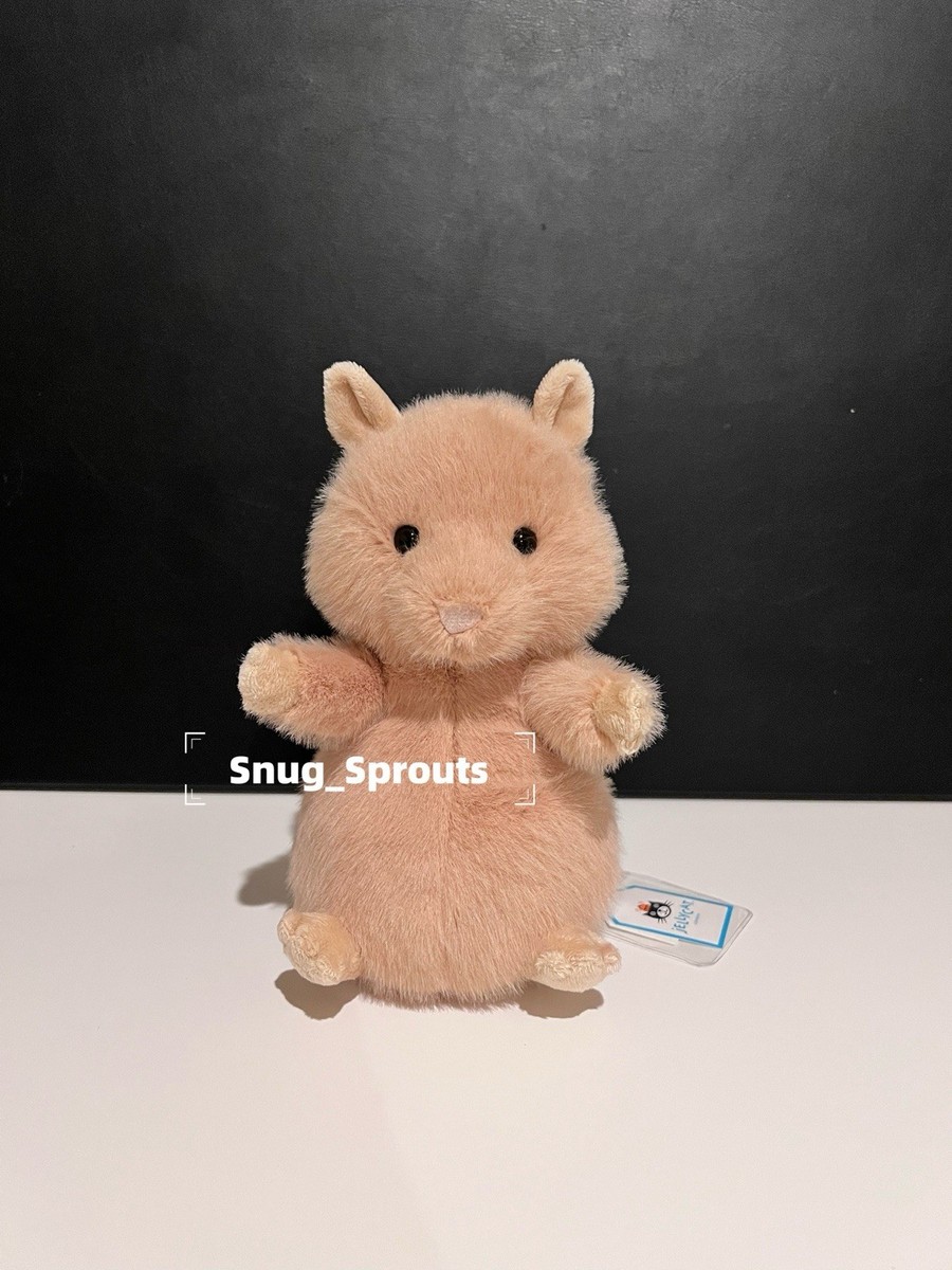 AUTHENTIC‼️ NWT Jellycat hank hamster soft plush toy - Retired