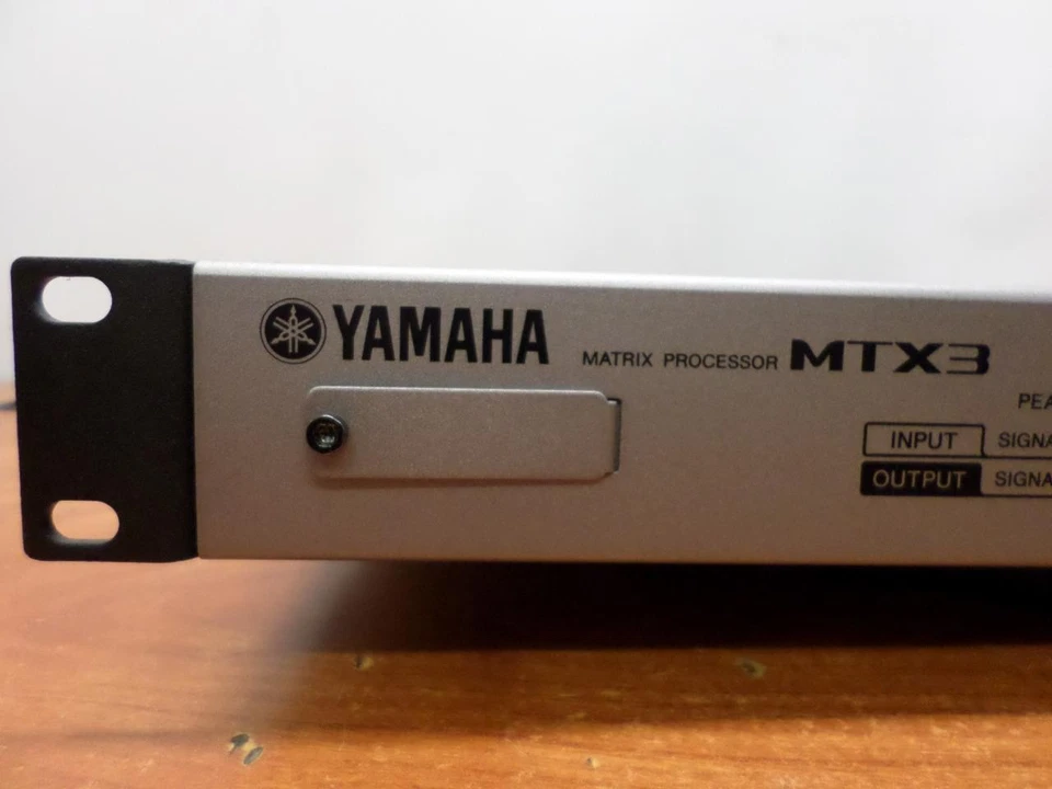 Yamaha MTX3 26x8 Zone Matrix Mixer Signal Processor - Image 2 of 4