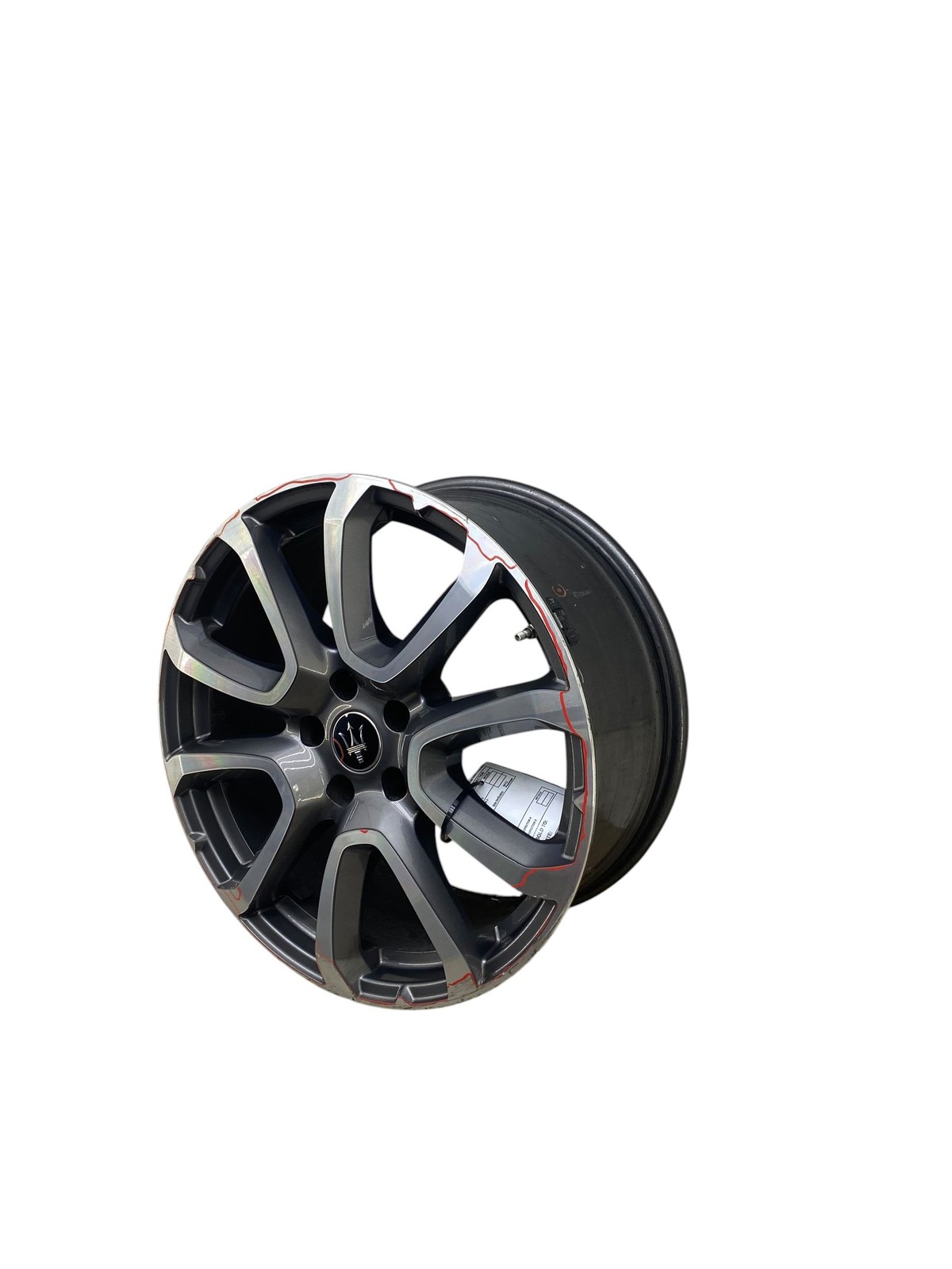 2017-2024 MASERATI LEVANTE OEM (C) 21X9 ET44 WHEEL RIM BLACK B/P 5X114.3