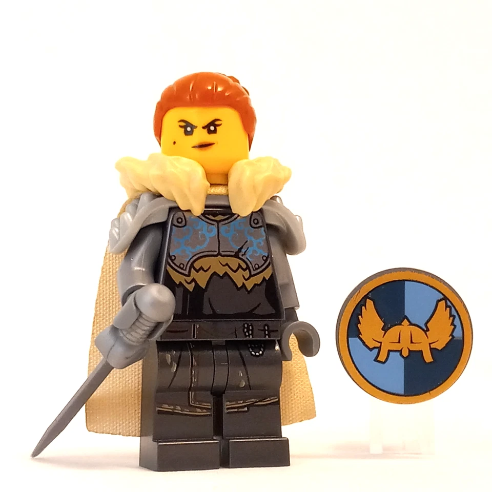 LEGO Castillo Escudo Pícaro Doncella Ranger Caballero Minifigura Mazmorras Cruzado D&D Foto 3 de 4