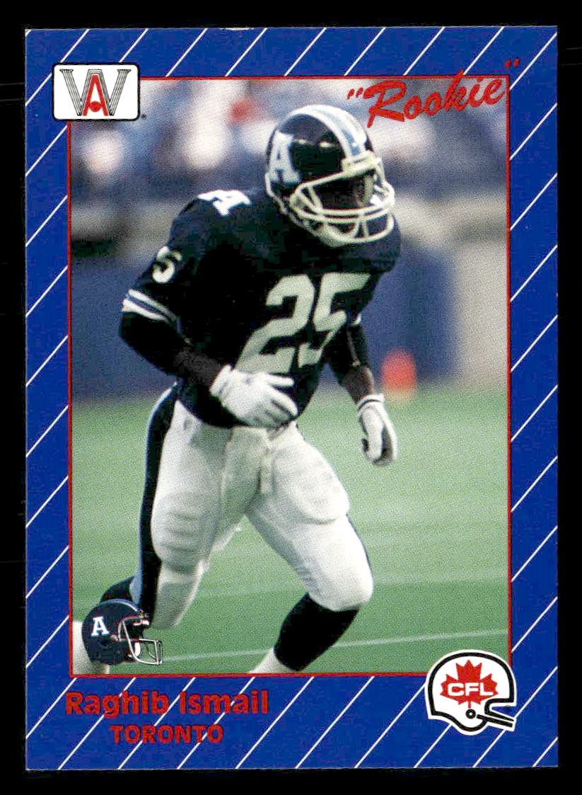 1991 All World CFL French #92 Raghib Ismail