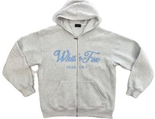 White Fox Boutique Hoodie Womens S/M Season 7 Gray Pullover