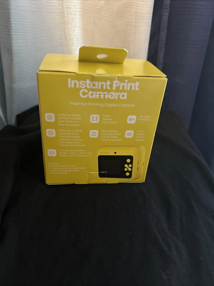 Cámara digital de impresión térmica instantánea Foto 2 de 3