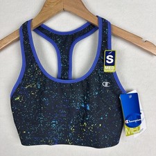 Champion B9504 Absolute Sports Bra Compression Small 26 Unlined Wireless NWT