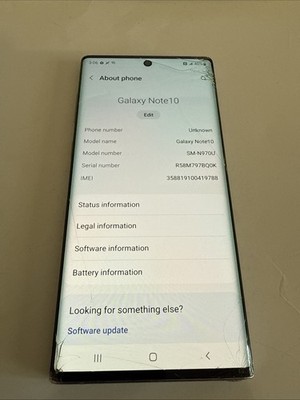 Samsung Galaxy Note10+ 256 GB Aura Glow (AT&T)