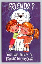 Photochrome Friends? Religious Postcard CRG881 Made in USA