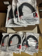 (8) 4K Copper 6 foot HDMI cables  26AWG HDMI standard