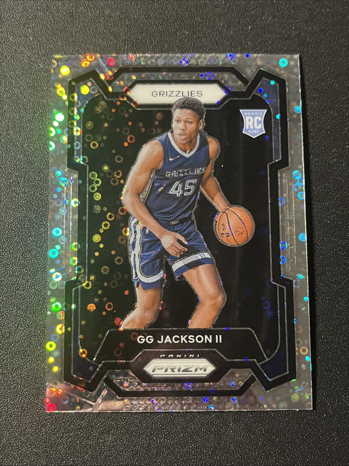 2023-24 Prizm GG Jackson II RC Prizms Fast Break Rookie #179 Grizzlies