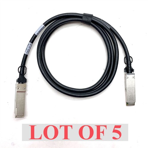 NetApp Molex 2.0M/6ft External SAS Shielded Cable QSFP to QSFP 112-00177 Lot 5