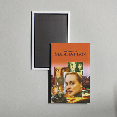 Adrift in Manhattan Mini Movie Poster Fridge Locker Magnet
