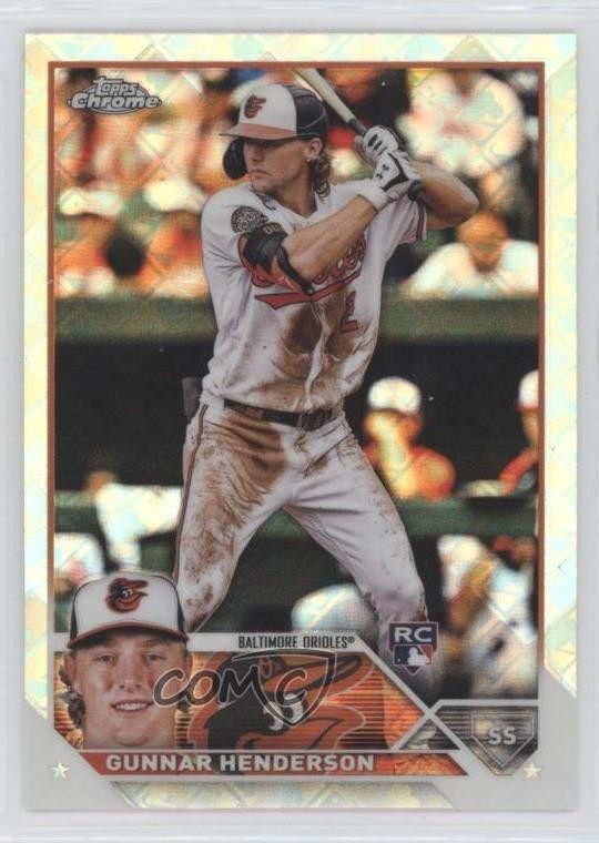 2023 Topps Chrome Logofractor Edition Gunnar Henderson #2 v9t