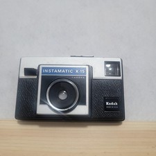 Vintage Kodak 35mm Instamatic X-15 Film Camera 126 Film Format Used  Untested